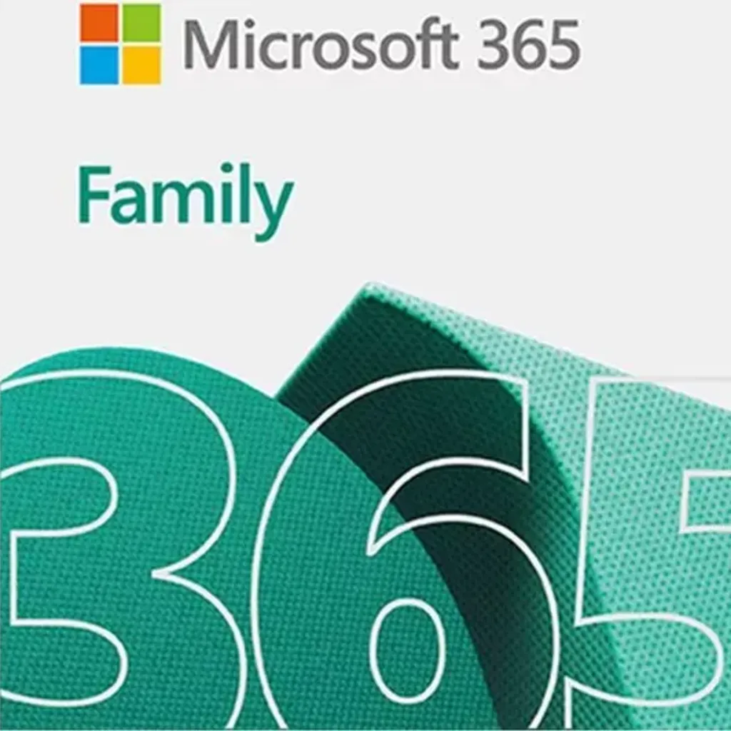 Microsoft 365 Family - 1 year (automatic renewal) for 6 users, Download