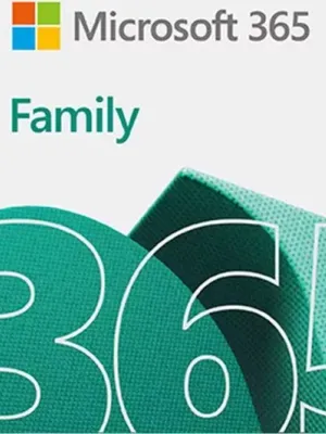 Microsoft 365 Family - 1 year (automatic renewal) for 6 users, Download