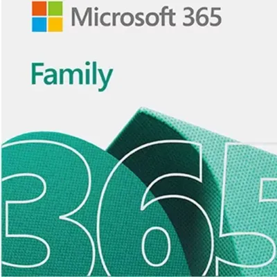Microsoft 365 Family - 1 year (automatic renewal) for 6 users, Download