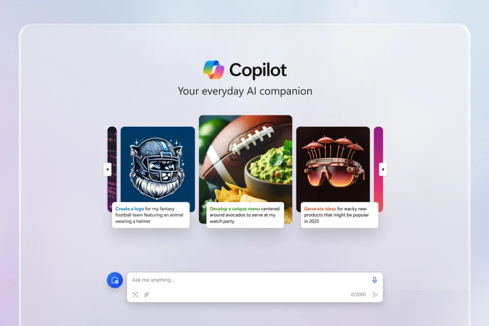 Microsoft redesigns Copilot for the web and mobile